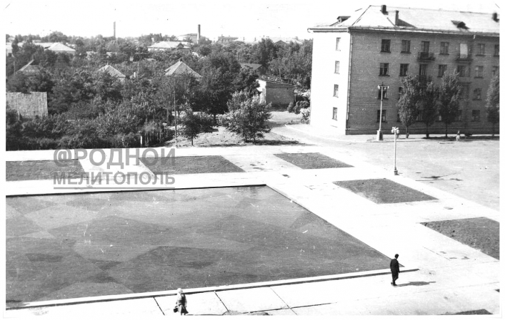 площадь Победы в Мелитополе